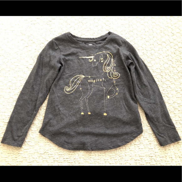 Old Navy Other - Old Navy long sleeve unicorn tee